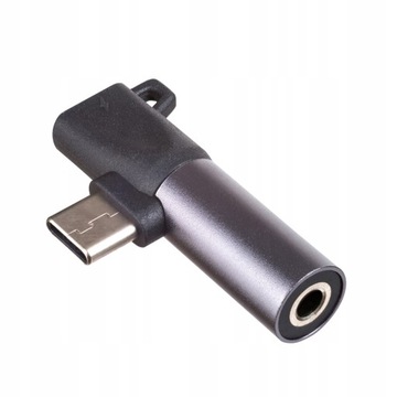 AKYGA adapter USB-C TYPE-C na JACK minijack 3,5mm