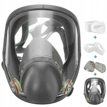MASKA PRZECIW GAZOWA GAZOWA 6800 Z 10 FILTRY 15W1