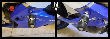 YAMAHA R1 YZF 1000 1998-2001 - ТВЕРДЫЕ АВАРИЙНЫЕ НАКЛАДКИ