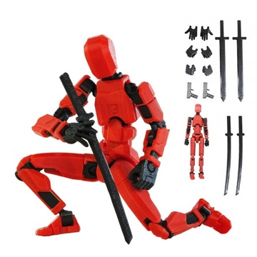 ZABAWKOWA FIGURKA Z RUCHOMYMI STAWAMI MODELE ROBOTÓW ZABAWKI DLA DZIECI