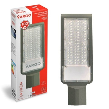 LAMPA LATARNIA LED ULICZNA OGRODOWA PARKINGOWA 100W IP65 6500K 10000lm
