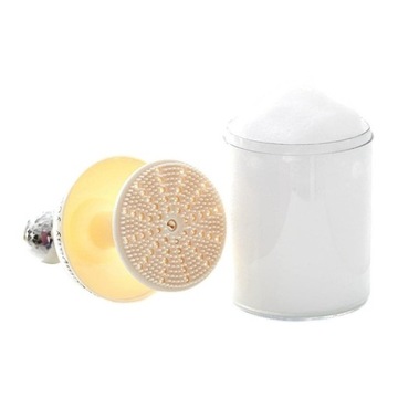 Элегантный белый контейнер CB43 для пенящейся косметики.