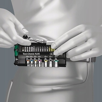 НАБОР НАСАДОК С ТРЕЩОТКОЙ 1/4'' 056490 WERA