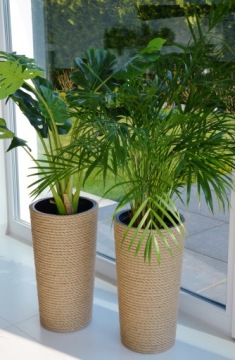 Джутовая веревка, плетеный джутовый цветочный горшок, 32 в стиле бохо