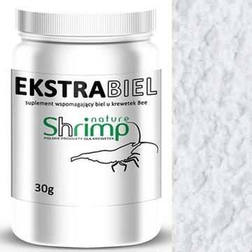 Shrimp Nature Ekstra Biel 30g Podkreśla kolor biały
