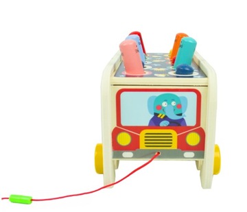 ДЕРЕВЯННЫЙ СЛОН, УПРАВЛЯЕМЫЙ МОНТЕССОРИ, ОБРАЗОВАТЕЛЬНЫЙ КУБИК