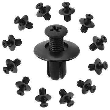40 szt uniwersalne zderzak samochodu nity 8mm