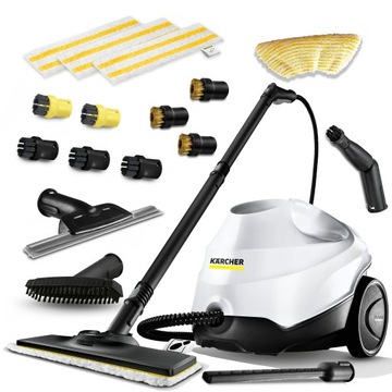 KARCHER SC 3 PAROWNICA EASYFIX MOP MYJKA PAROWA ZESTAW DYSZ GIGANT