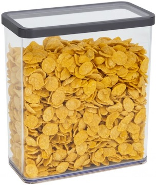 POJEMNIK NA ŻYWNOŚĆ PLASTIKOWY Z POKRYWKĄ DO SZUFLADY 3,2L ROTHO LOFT