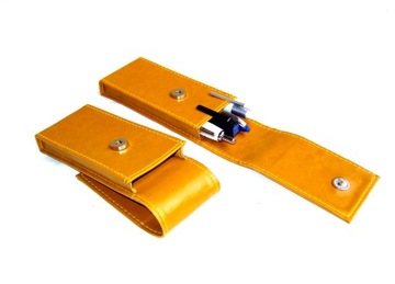 ETUI NA DŁUGOPISY PIÓRA PIÓRNIK (P5)DOMICCO ŻÓŁTY