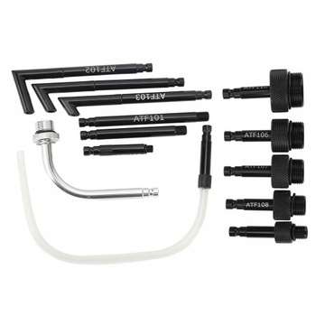 13 ПЕРЕХОДНИК ДЛЯ ЗАПРАВКИ КОРОБКИ ATF С РАЗЛИЧНЫМИ УГЛАМИ И РАЗМЕРАМИ ВЫПУСКНЫХ ВЫПУСКОВ