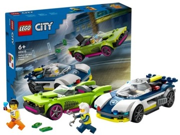LEGO CITY 60415 POŚCIG RADIOWOZU ZA MUSCLE CAREM