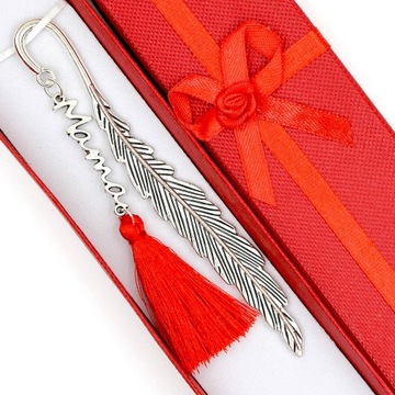 ZAKŁADKA DO KSIĄŻKI PREZENT NA MIKOŁAJKI GWIAZDKĘ ŚWIĘTA UPOMINEK