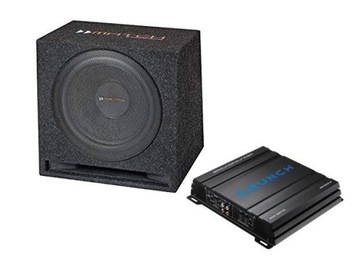 Wzmacniacz CRUNCH GPX600.2 Subwoofer MATCH MW12E-D
