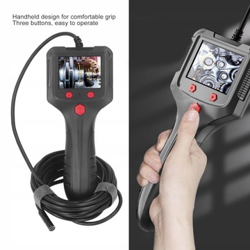 ИНСПЕКЦИОННАЯ КАМЕРА ЭНДОСКОПНАЯ КАМЕРА 5M 6LED Full HD LCD 5,5 мм