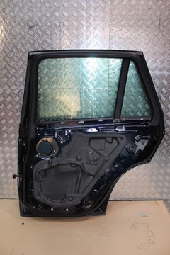 BMW X5 F15 DRZWI PRAWE TYLNE TYŁ CARBONSCHWARZ 416