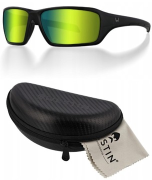 Okulary Westin W6 Sport 15 Matte Black - LB Green