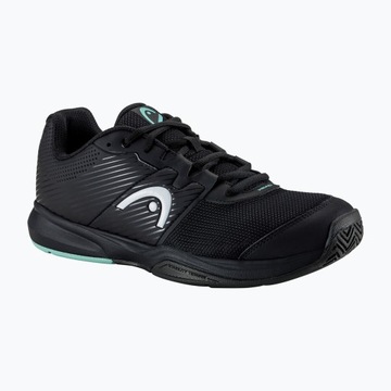Buty do tenisa męskie HEAD Revolt Court black/teal 47 EU
