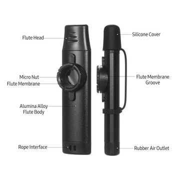 Музыкальный духовой инструмент Kazoo из алюминиевого сплава I