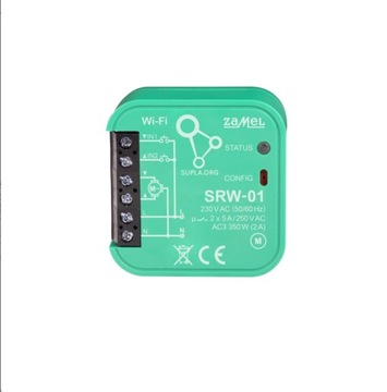 WIFI КОНТРОЛЛЕР РОЛЬСТАВНИ SRW-01 ZAMEL SUPLA
