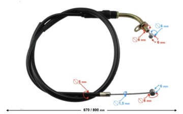 Универсальная удушающая веревка 80 см.