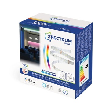 ZESTAW PASEK LED 17W kontroler zasilacz WiFi SMART