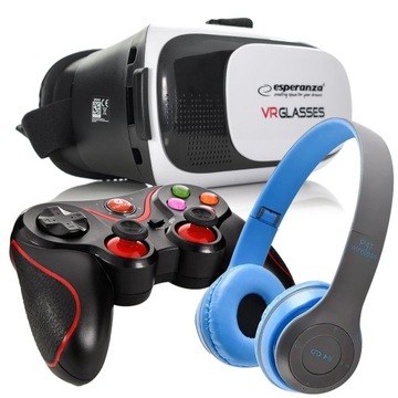 GOGLE VR OKULARY 360 3D WIRTUALNA RZECZYWISTOŚĆ DO TELEFONU GIER FILMÓW