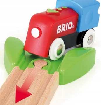 BRIO MY FIRST TRAIN TRACKS ПОДДЕРЖКА ДЛЯ АККУМУЛЯТОРА ДЕРЕВЯННЫЙ СТАРТОВЫЙ НАБОР ДЛЯ ПОЕЗДА