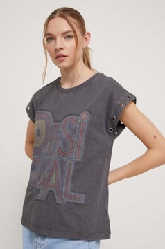 DESIGUAL KOSZULKA T-SHIRT M DB344