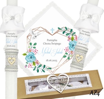 КРЕЩЕННАЯ СВЕЧА, КРЕЩЕННЫЙ ШАПОЧКА, ЭКО КОРОБКА