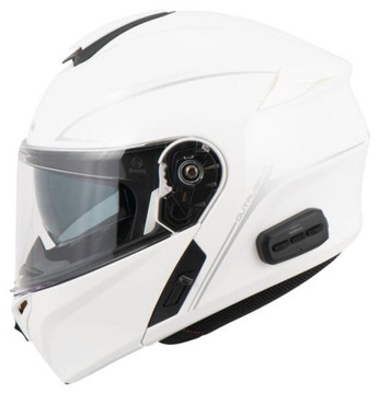 Kask motocyklowy szczękowy SENA Outrush R White xl