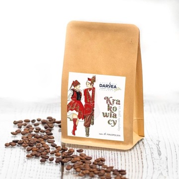 Darvea Krakowiacy Folk - kawa ziarnista specialty 1000g 1000 g 1kg