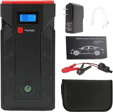 2000A CAR BATTERY JUMP STARTER, PORTABLE CAR JUMP STARTER CAR BOOSTER 12V