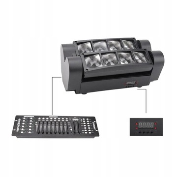 Eye RGBW Mini вращающийся луч света