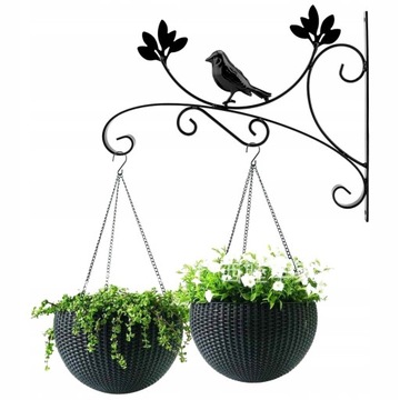 wkv-METAL HANGER HOOK HOLDER FOR FLOWERS PLANTS