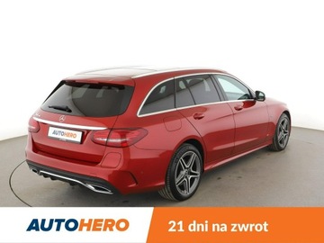 Mercedes Klasa C W205 Kombi Facelifting HYBRYDA 2.0 300 de 306KM 2020 Mercedes C 300 PHEV AMG Line multibeam LED, zdjęcie 6