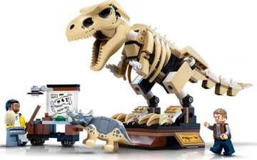 LEGO — МИР ЮРСКОГО ПЕРИОДА — ВЫСТАВКА ИСКОПАЕМЫХ ТИРАННОЗАВРОВ — 76940