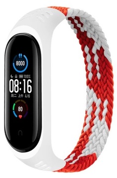 OPASKA DO XIAOMI MI BAND 3 4 5 6 NYLON ELASTYCZNA
