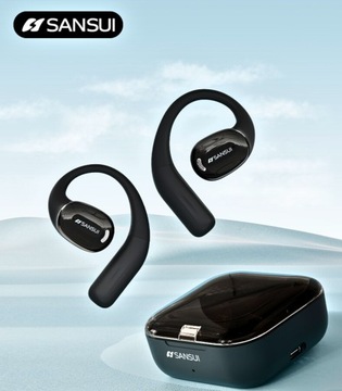 Заушные беспроводные наушники SANSUI W93 ENC с двумя микрофонами BLUETOOTH 5.4