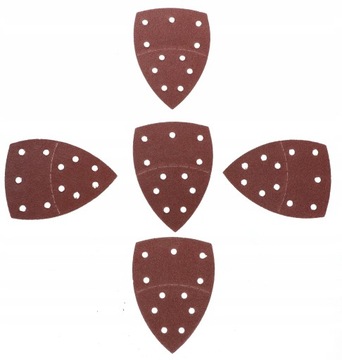 PAPIER ŚCIERNY NA RZEP ŻELAZKO DELTA GR120 5szt