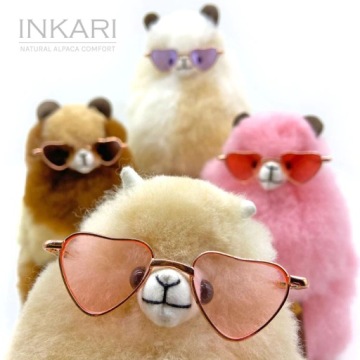 Талисман Inkari Alpaca Suri Gold 100% шерсть из Перу, ручная работа