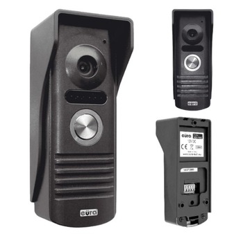 КАССЕТНЫЙ УЛИЧНЫЙ ВИДЕОДОМОН, односемейный, графит, инфракрасная подсветка