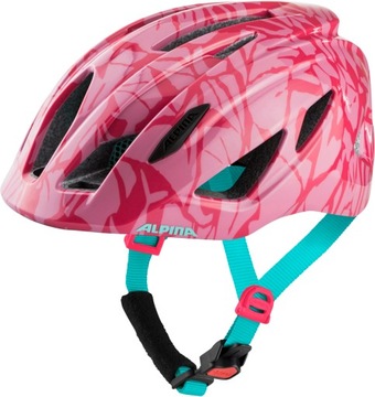 Kask rowerowy Alpina Pico Pink Sparkel Gloss 50-55