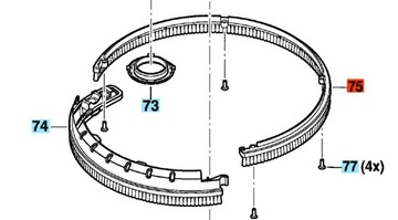 полосовая щетка для шлифовальной машины Bosch GTR 550