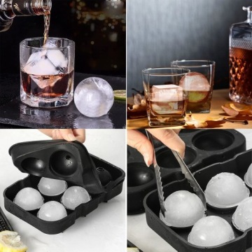 Ледяной куб образует силиконовые шарики XXL