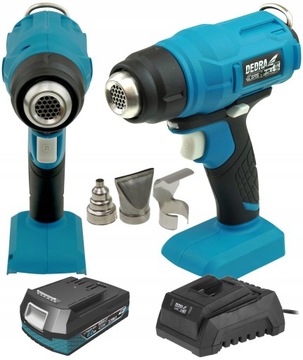 OPALARKA AKUMULATOROWA 18V 2Ah DEDRA DED7058 DYSZE