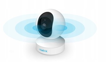 Камера Reolink E1 Zoom — внутренняя камера V2, 5 МП Smart + КАРТА 64 ГБ