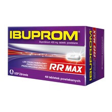 Ibuprom RR, 400 mg, tabletki, 48 szt. (butelka)