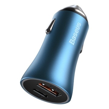 АВТОМОБИЛЬНОЕ ЗАРЯДНОЕ УСТРОЙСТВО BASEUS USB-C/USB 40 Вт PD QC МОЩНОЕ ДЛЯ ПРИкуривателя