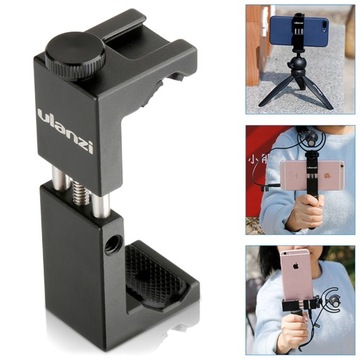 Алюминиевый держатель для смартфона, штатив для телефона Ulanzi ST-02S + холодный башмак